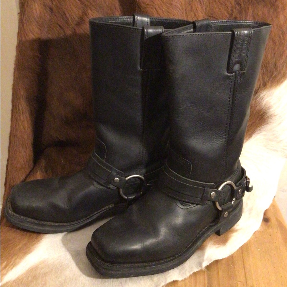 Eddie Moran Harley Motorcycle Boots